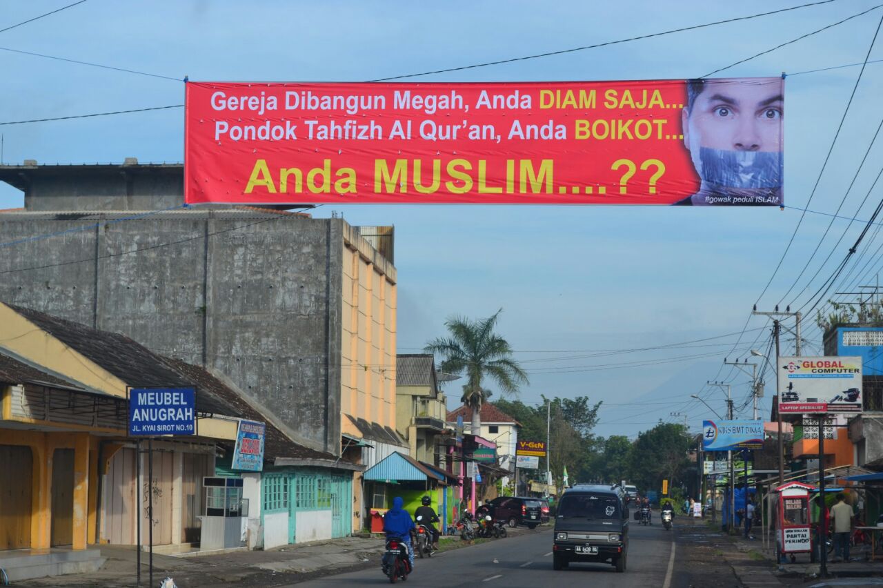 Pernyataan Umat Islam se-Kedu Raya Mensikapi Renovasi Tanpa Ijin Gereja Kristen Jawa Merbabu Grabag