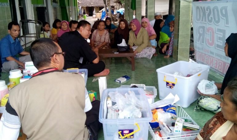 ECR Buka Layanan Kesehatan Gratis Untuk Korban Banjir Solo