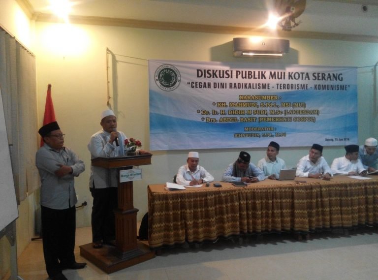 Tokoh dan Ulama Kota Serang: Perda Pekat adalah Harga Mati!