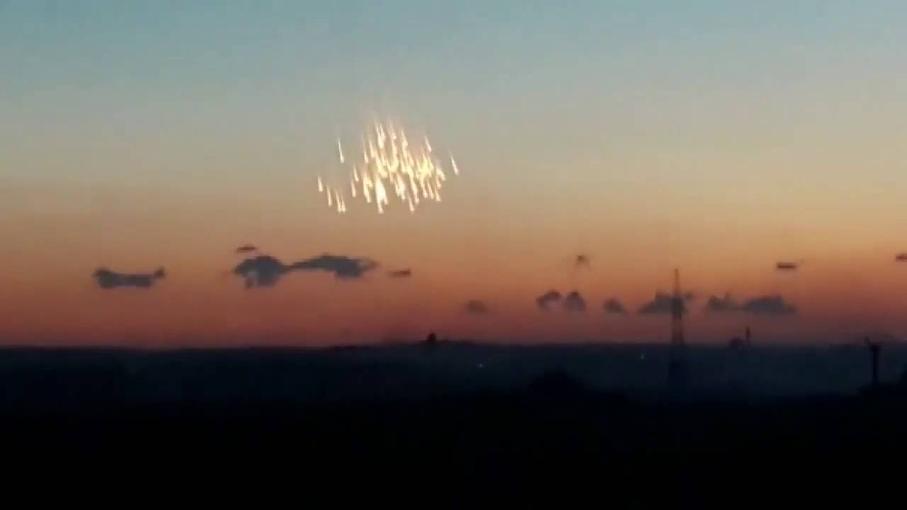 Jet Tempur Rusia Jatuhkan Bom Fosfor di Pemukiman Warga Sipil Aleppo