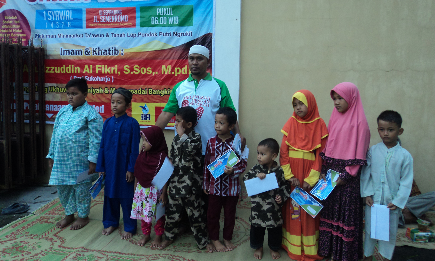 Kopontren Ta’awun Al Mukmin Ngruki dan Warung MDS, Berbuka Puasa Bersama Anak Yatim dan Dhuafa