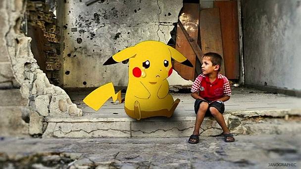 Anak-anak Suriah: Temukan Aku dalam Pokemon Go