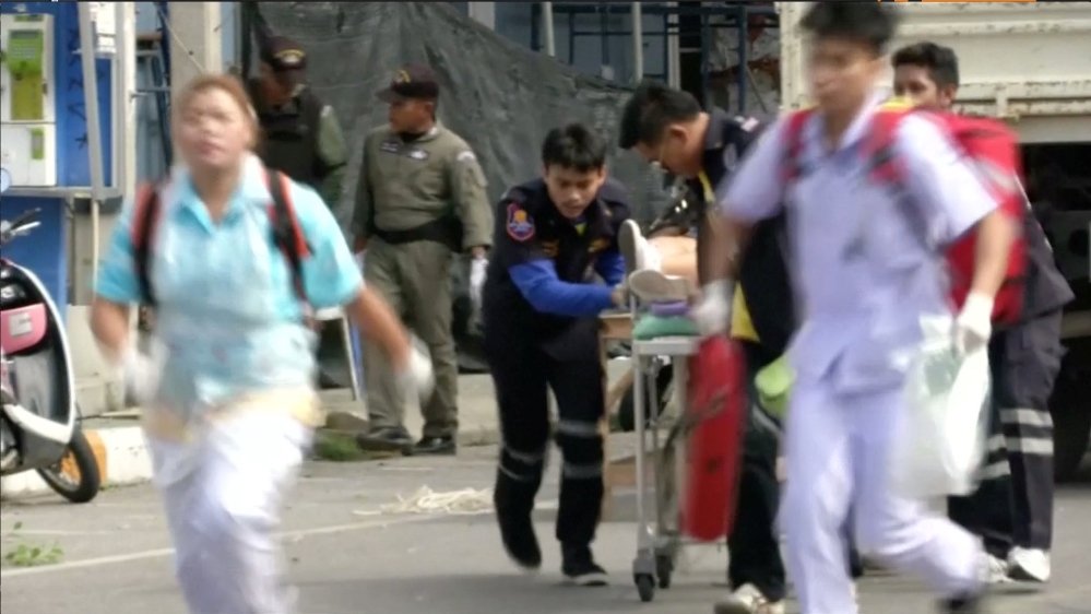 Thailand Diguncang Ledakan Bom Berantai