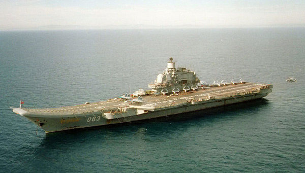 Angkatan Laut Rusia Kerahkan Kapal Induk Andalannya ke Mediterania Timur, Suriah