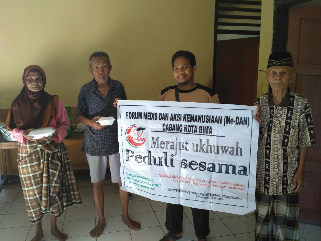 Forum Me-DAN Kota Bima Intensifkan Jumat Shodaqoh