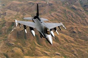 Jet Tempur F 16 AS Jatuh di Las Vegas