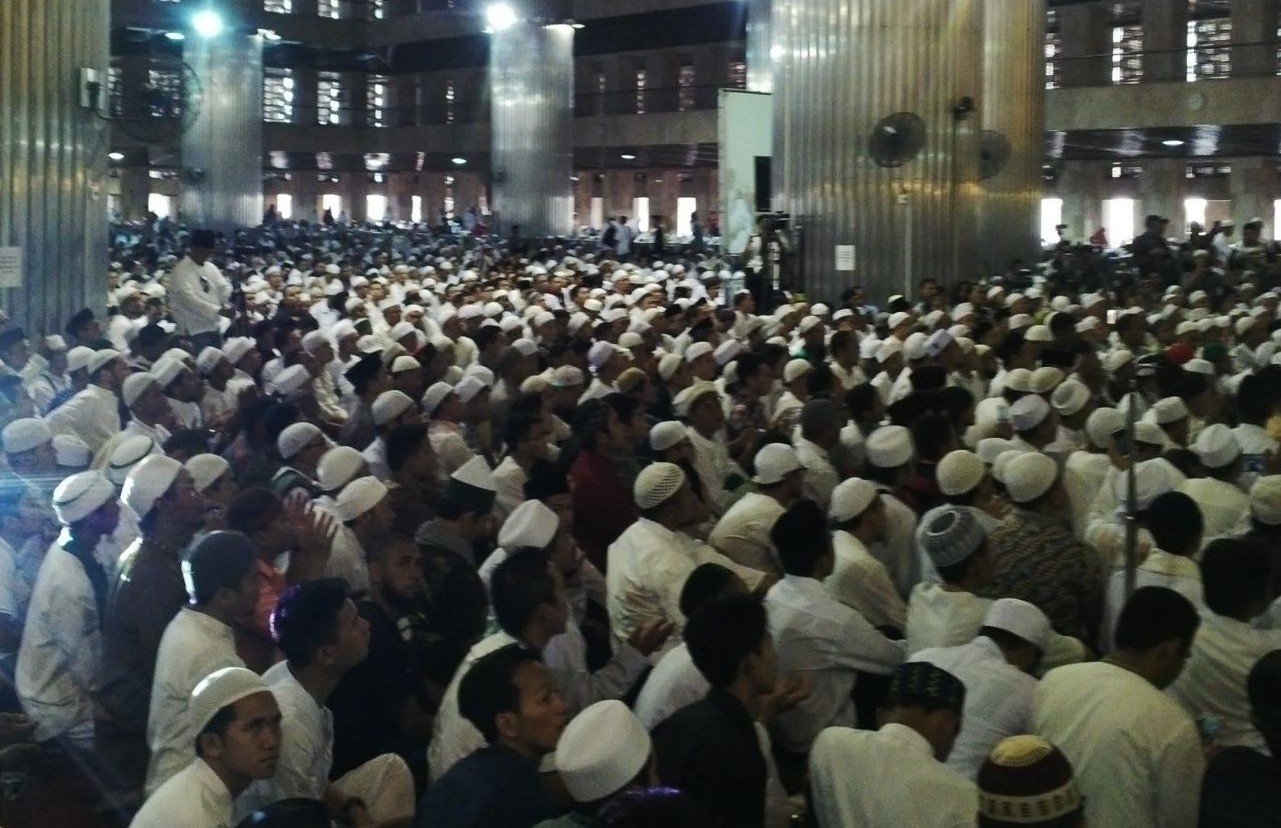 Silaturahmi Akbar di Masjid Istiqlal Dihadiri Puluhan Ribu Umat Islam