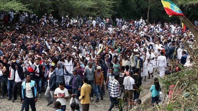 Acara Ritual Tahunan Berubah menjadi Demo Mematikan di Ethiopia, 52 Tewas
