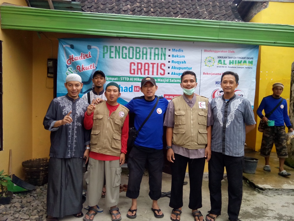 Me-DAN dan ECR Solo Raya Gelar Baksos Bantu Sesama