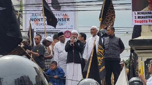 Aksi di Solo Raya Mendesak Kepolisian untuk Tidak Tebang Pilih Menjalankan Roda Hukum