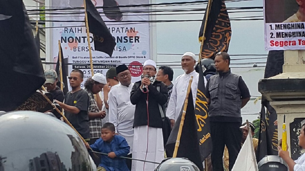 Aksi di Solo Raya Mendesak Kepolisian untuk Tidak Tebang Pilih Menjalankan Roda Hukum