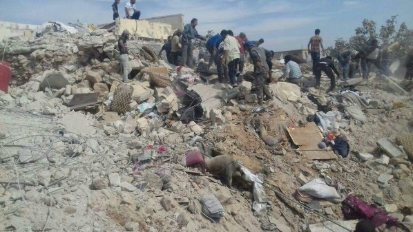 Pesawat Pembom Rusia Hancurkan 4 Bunker Pelindung Warga Aleppo, Puluhan Tewas
