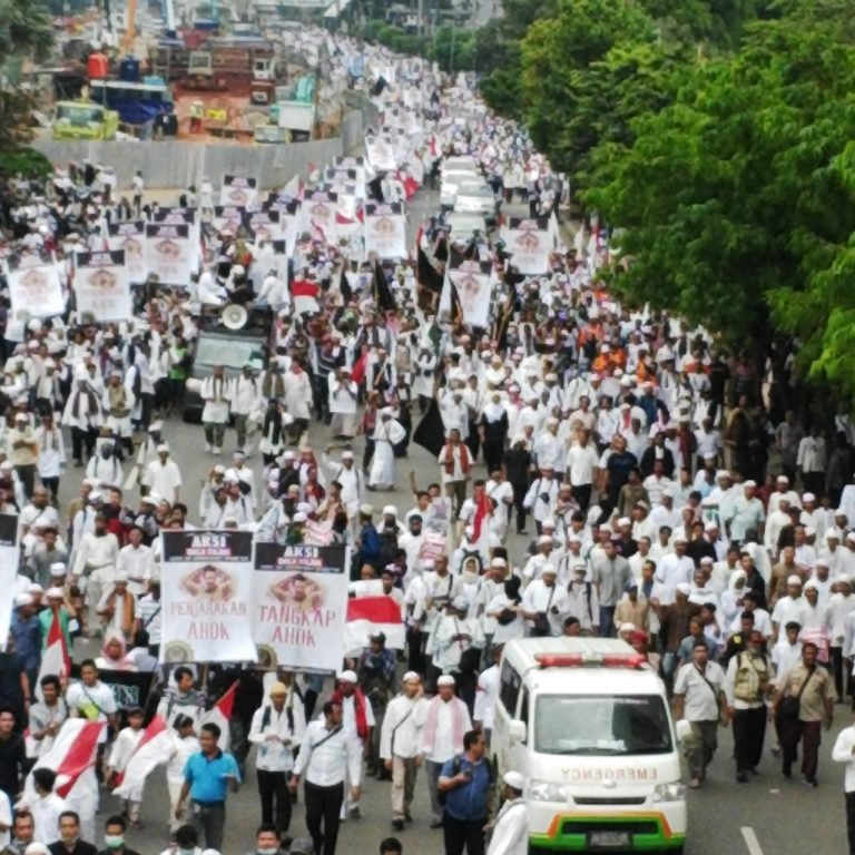 Ribuan Jamaah Ansharusyariah Ikut Bergabung dalam Aksi Bela Islam II