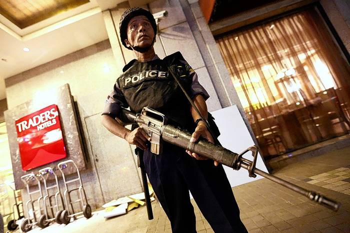 Gedung Pemerintah Myanmar Diserang Bom di Yangon