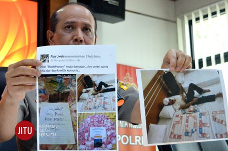 Polisi Tangkap Guru Pengunggah Foto “Rush Money”