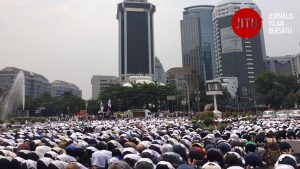 Begini Suasana Shalat Jumat Saat Aksi Damai 4 November