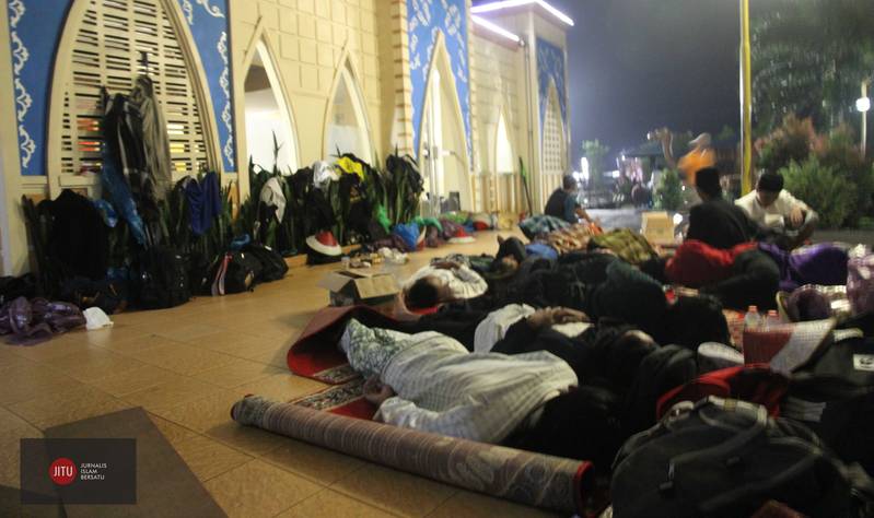 Peserta Aksi Jalan Kaki dari Ciamis Telah Tiba di Bandung