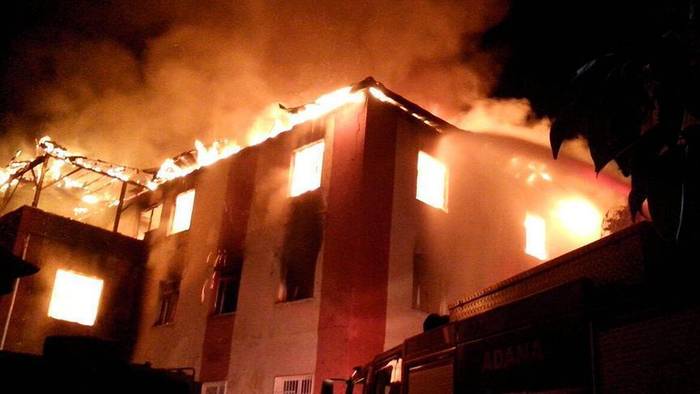 Kebakaran di Asrama Turki Sedikitnya 12 Orang Tewas