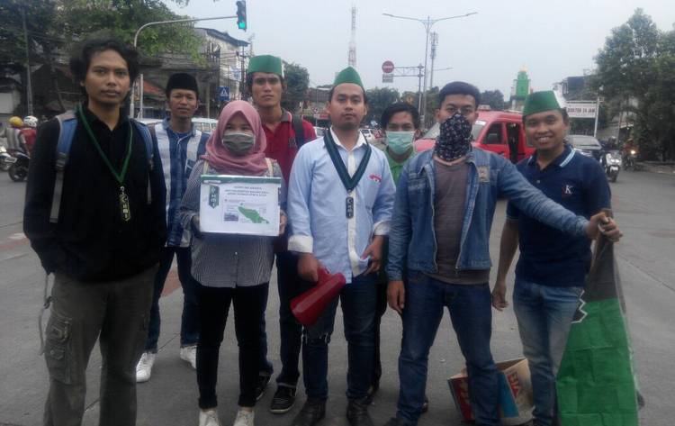 Gelar Aksi Peduli Korban Gempa, HMI Jakarta: Pemerintah Lambat Bantu Aceh