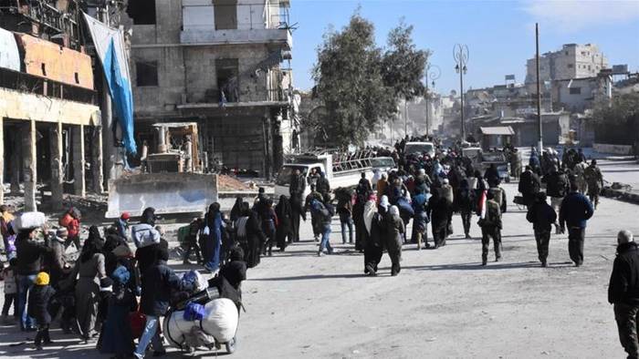 100 Pengungsi Warga Sipil Aleppo Hilang setelah Memasuki Wilayah yang Dikuasai Pasukan Assad