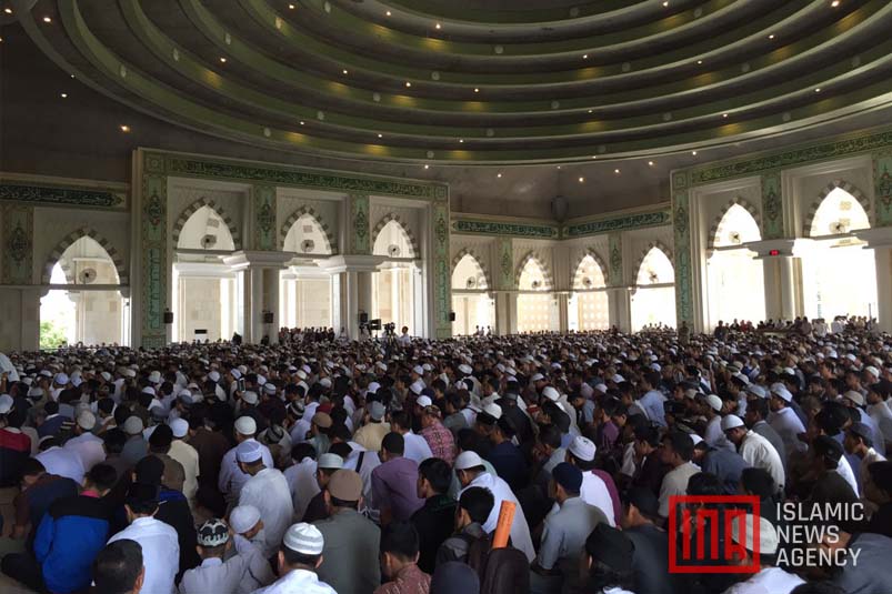 Jamaah Tabligh Akbar Safari 212 Makassar Doakan Kesembuhan Habib Rizieq