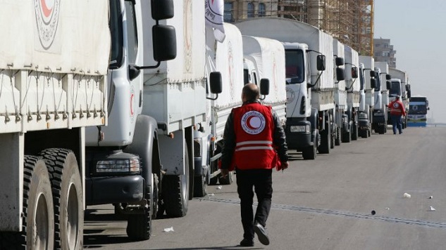 Turki dan PBB Kirim 26 Truk Bantuan Kemanusian ke Benteng Mujahidin di Idlib