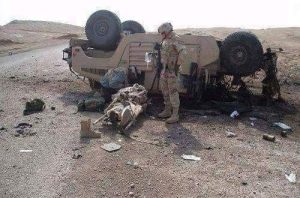Sejumlah Kendaraan Lapis Baja AS Hancur dalam Serangan Terbaru Taliban