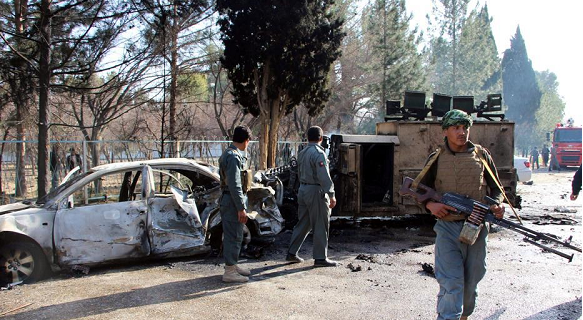 Taliban: Puluhan Tentara Tewas dan Terluka dalam Serangan Bom Mobil di Helmand