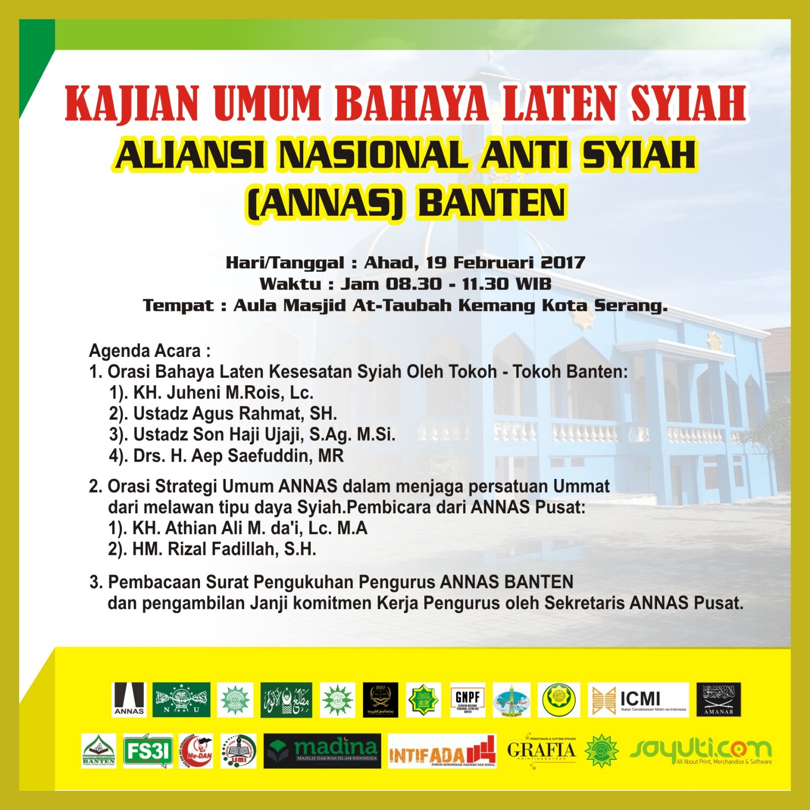 Hadirilah Deklarasi ANNAS Banten