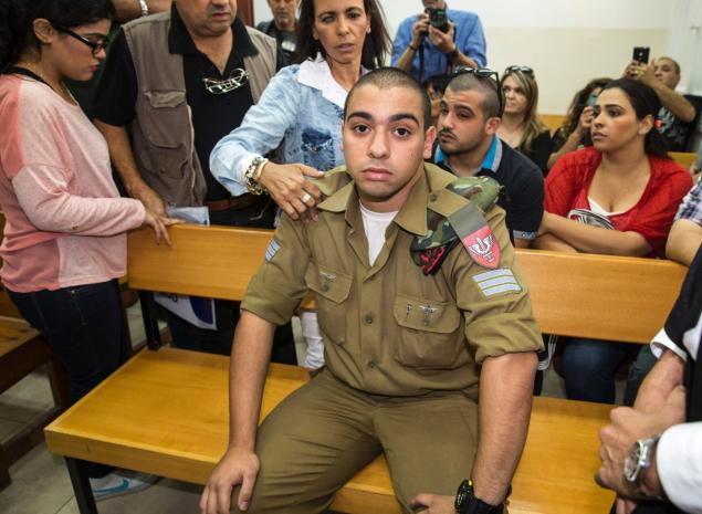 Pembunuh Berdarah Dingin ‘Elor Azaria’ Hanya Dihukum Ringan Pengadilan Militer Israel