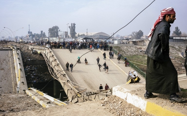 Pasukan Irak Kuasai Jembatan Utama Kota Mosul