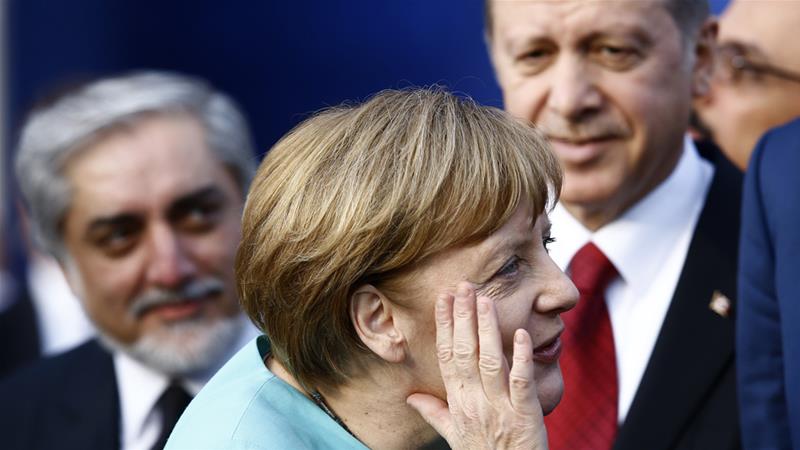 Erdogan Serang Kanselir Jerman dengan Tuduhan Pendukung Teroris