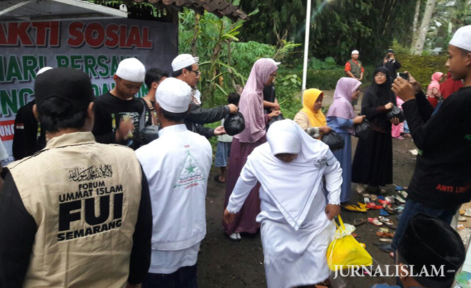 Hadang Kristenisasi, FUIS Gelar Baksos di Desa Payungan Semarang