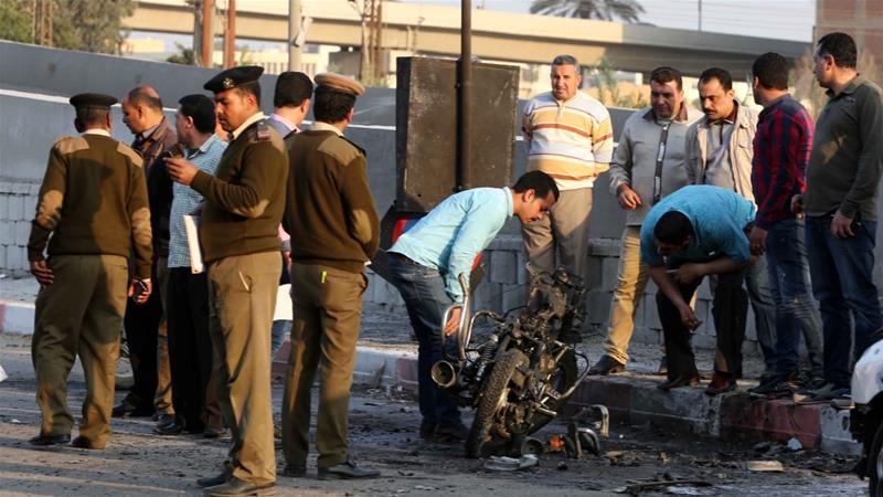 Pusat Pelatihan Polisi Mesir Dibom, 16 Terluka