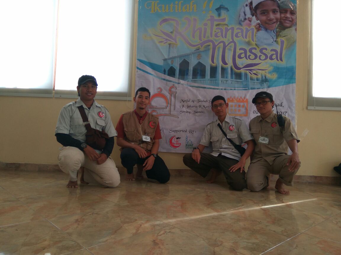 Forum Me-DAN Banten dan Yayasan At Taubah Gelar Khitanan Massal Gratis, Peserta Membludak