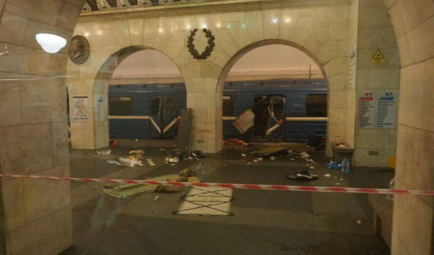Stasiun Kereta Rusia di Saint Petersburg Dibom, Sedikitnya 10 Tewas dan 50 Terluka