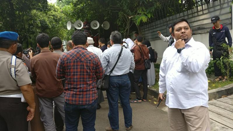 Tak Berani Temui Massa, Aliansi Merah Putih: Kedubes Suriah Pengecut