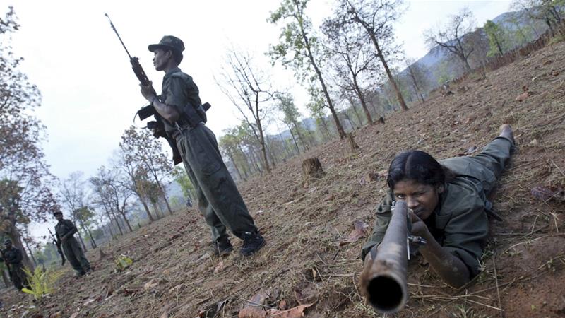 Milisi Maois Bunuh 24 Pasukan India