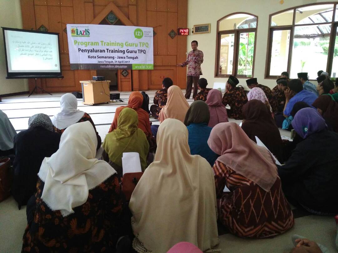 IZI dan Lazis PLN Gelar Training Guru TPQ di Semarang