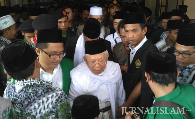 KH Ma’ruf Amin Amanatkan Tiga Tanggung Jawab Kepada Ulama Tasikmalaya