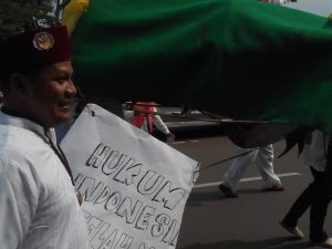 Keranda Mayat untuk Ahok di Aksi Simpatik 55