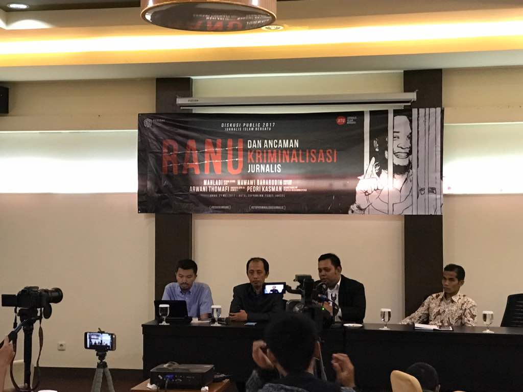 Journalistic Work Should not Be Faced with Legal Consequences