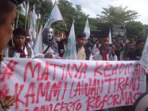 ‘Demo Malam Hari, Pendukung Ahok Dibiarkan, Mahasiswa KAMMI Ditindak’