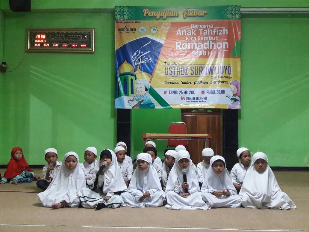 Sambut Ramadhan, Siswa- Siswi STTD Al Hikam Solo Bacakan Hafalan Quran