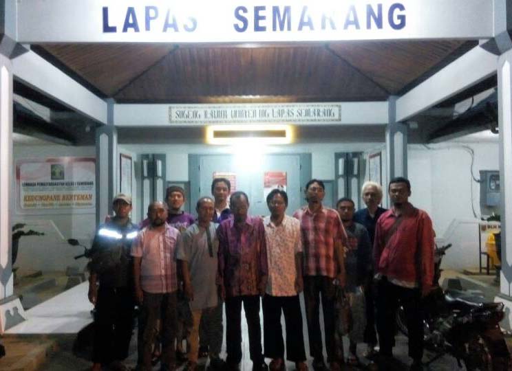 Jelang Vonis Kasus Social Kitchen Besok, Tim Advokat Nahi Munkar Kunjungi Terdakwa