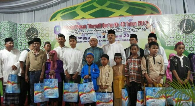 Bupati Bangka Buka PTQ Sungailiat ke-43 Sungailiat