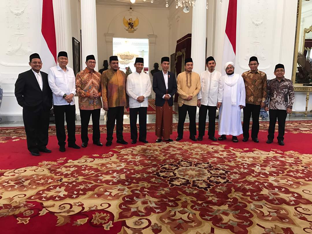 Bertemu Jokowi, GNPF MUI Desak Kriminalisasi Ulama Segera Dihentikan