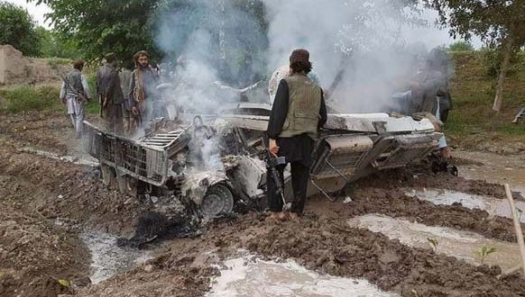 Taliban: 4 Tank Hancur dalam Serangan di Faryab
