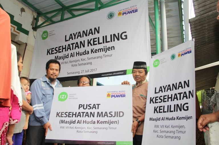 IZI Jateng dan LAZ Nurul Barqi Buka Pusat Kesehatan Masjid di Semarang