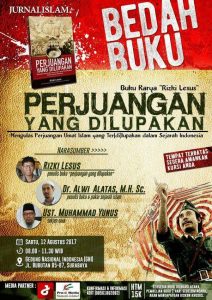 Hadirilah! Bedah Buku ‘Perjuangan Yang Dilupakan’ di Surabaya